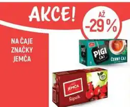 Globus Na čaje značky jemča nabídka