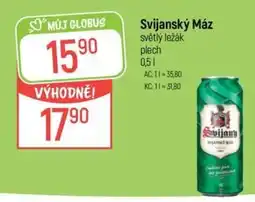 Globus Svijanský Máz světlý ležák nabídka