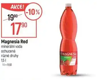 Globus Magnesia Red minerální voda ochucená nabídka