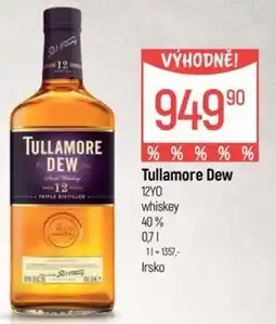 Globus Tullamore Dew 12YO nabídka