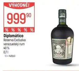 Globus Diplomático Reserva Exclusiva nabídka