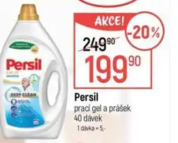Globus Persil prací gel a prášek nabídka