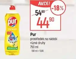 Globus Pur prostředek na nádobí nabídka