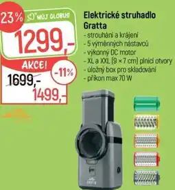 Globus Elektrické struhadlo Gratta nabídka