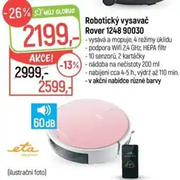 Globus Robotický vysavač Rover 1248 90030 nabídka
