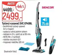 Globus Tyčový vysavač SVC 0740BL nabídka