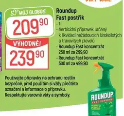 Globus Roundup Fast postřik nabídka