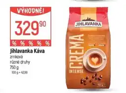 Globus Jihlavanka Káva zrnková nabídka