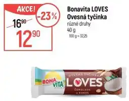 Globus Bonavita LOVES Ovesna tycinka nabídka