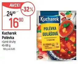Globus Kucharek Polévka nabídka
