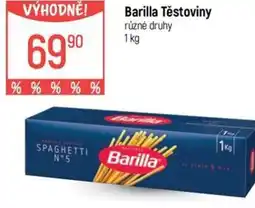 Globus Barilla Těstoviny nabídka