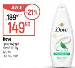 Globus Dove sprchový gel nabídka