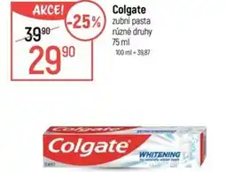 Globus Colgate zubní pasta nabídka