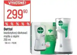 Globus Dettol bezdotykový dávkovač nabídka