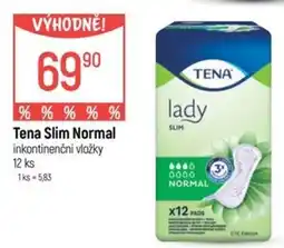 Globus Tena Slim Normal inkontinenční vložky nabídka
