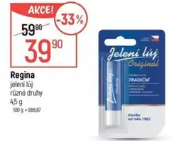 Globus Regina jelení lůj nabídka