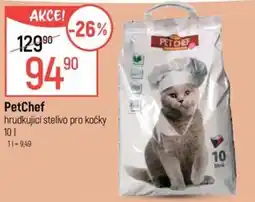 Globus PetChef hrudkující stelivo pro kočky nabídka