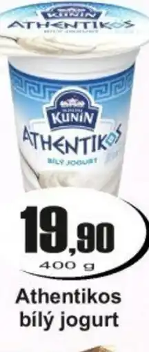 Adam Athentikos bílý jogurt nabídka