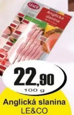 Adam Anglická slanina LE&CO nabídka