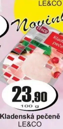 Adam Kladenská pečeně LE&CO nabídka