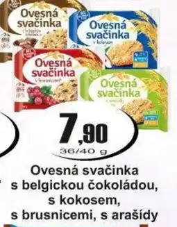 Adam Ovesná svačinka s belgickou čokoládou, nabídka