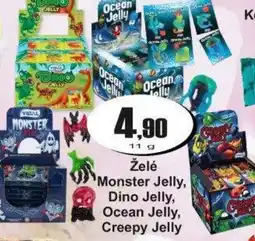 Adam Želé Monster Jelly, Dino Jelly, Ocean Jelly, Creepy Jelly nabídka