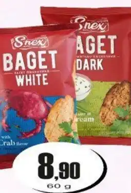 Adam Snex Baget White pšeničné s krabí příchutí Dark žitno-pšničné se smetanovou příchutí nabídka