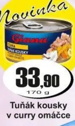 Adam Tuňák kousky v curry omáčce nabídka
