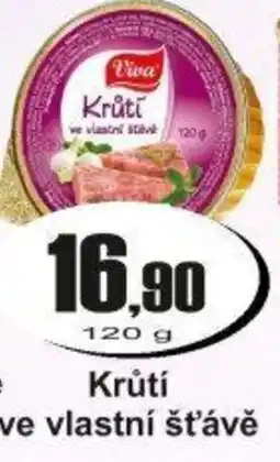 Adam Viva Krůtí ve vlastní šťávě nabídka