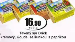 Adam Tavený sýr Brick krémový, Gouda, se šunkou, s paprikou nabídka