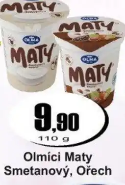 Adam Olma Olmíci Maty Smetanový, Ořech nabídka