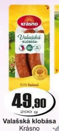 Adam Valašská klobása Krásno nabídka