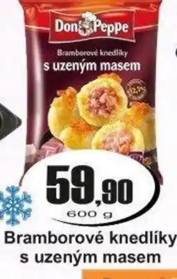Adam Don Peppe Bramborové knedliky s uzeným masem nabídka
