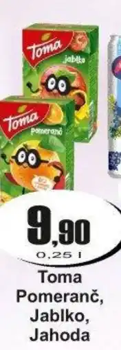 Adam Toma Pomeranč, Jablko, Jahoda nabídka
