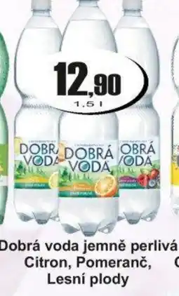 Adam Dobrá voda jemně perlivá Citron, Pomeranč, Lesní plody nabídka