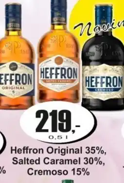 Adam Heffron Original 35%, Salted Caramel 30%, Cremoso 15% nabídka