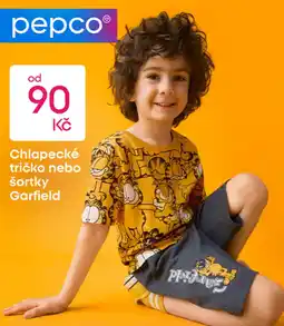 Pepco Chlapecké tričko nebo šortky Garfield nabídka
