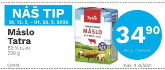 Máslo Tatra