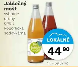 Konzum Jablečný mošt nabídka