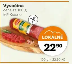 Konzum Vysočina nabídka