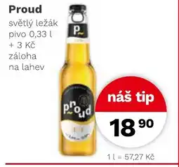 Konzum Proud nabídka