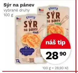 Konzum Sýr na pánev nabídka