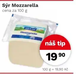 Konzum Sýr Mozzarella nabídka