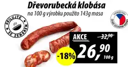 ZEMAN Dřevorubecká klobása nabídka