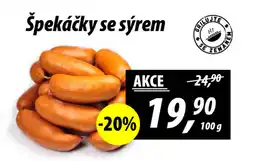 ZEMAN Špekáčky se sýrem nabídka