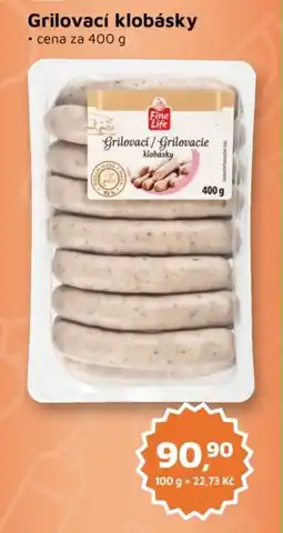 Můjobchod Grilovací klobásky nabídka