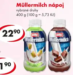 CBA Müllermilch nápoj nabídka