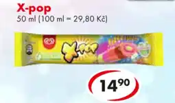 CBA X-pop nabídka