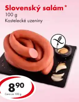 CBA Slovenský salám nabídka