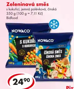 CBA NOWACO Zeleninová směs nabídka
